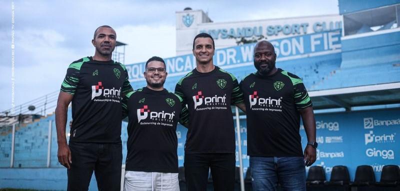 Novos integrantes da comissão técnica se apresentam no Estádio Banpará Curuzu